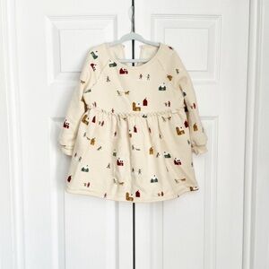Toddler girl Christmas dress